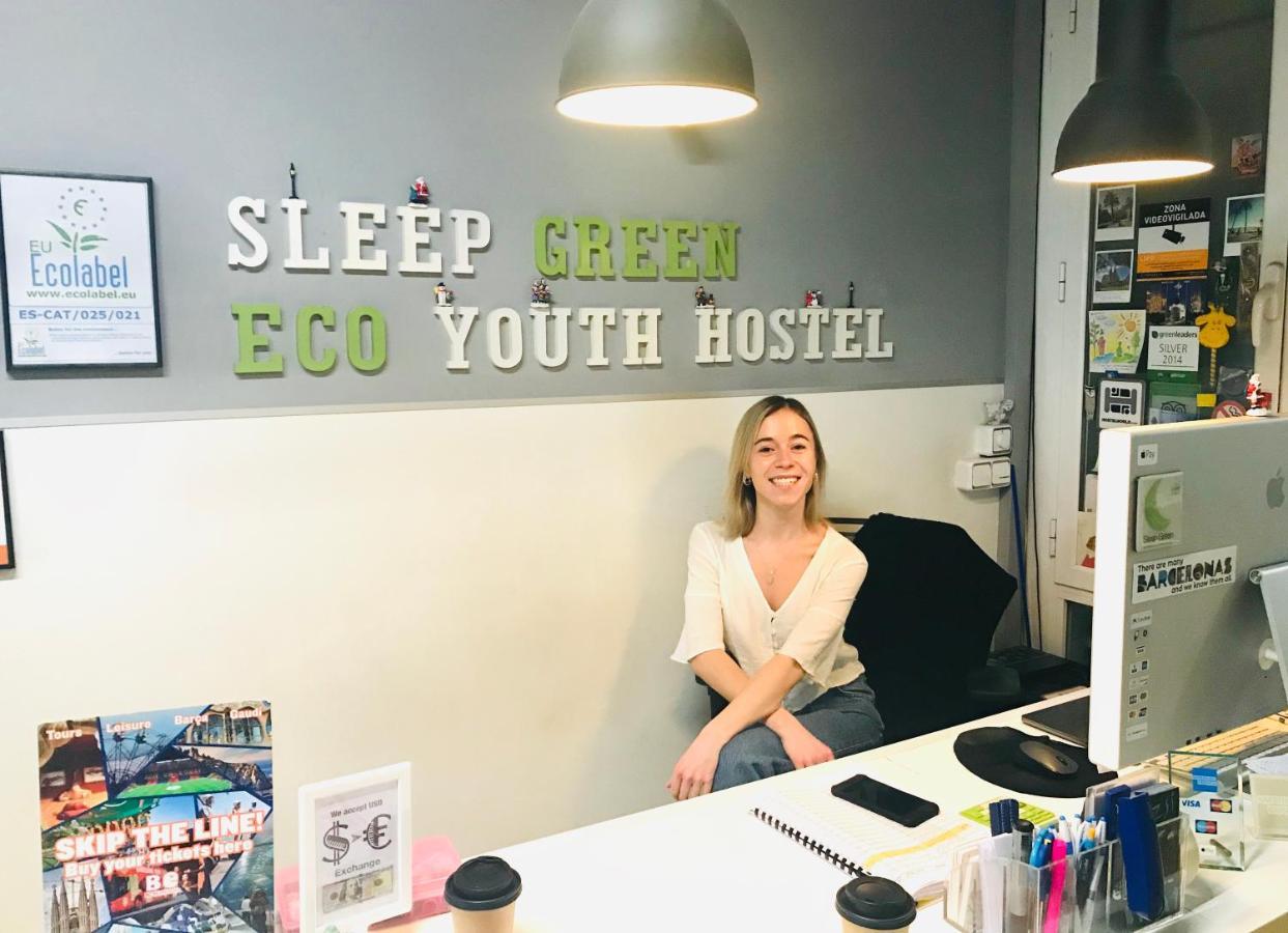 Sleep Green - Certified Eco Youth Hostel Barcelona Exteriér fotografie
